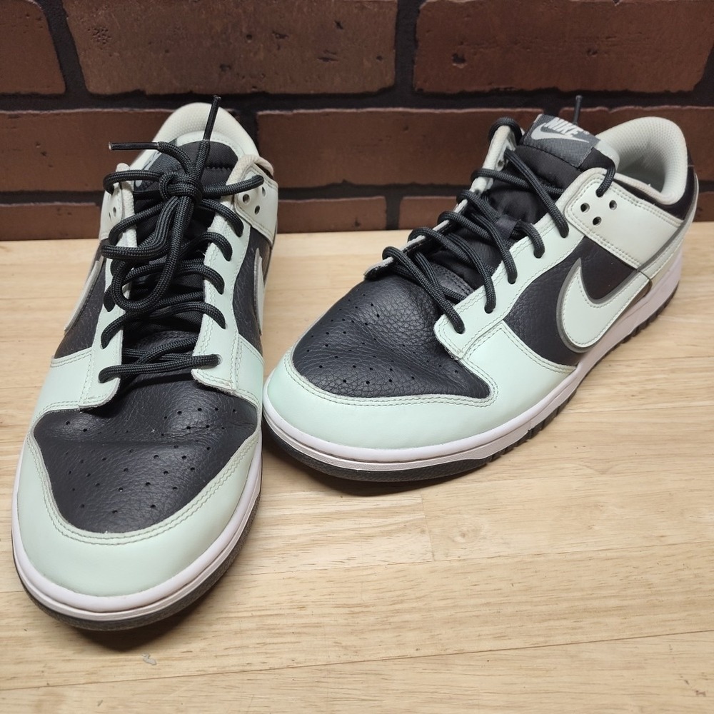 Nike Dunk Low Premium Black/Barely Green Mens Sneakers Size 11.5 FZ1670-001